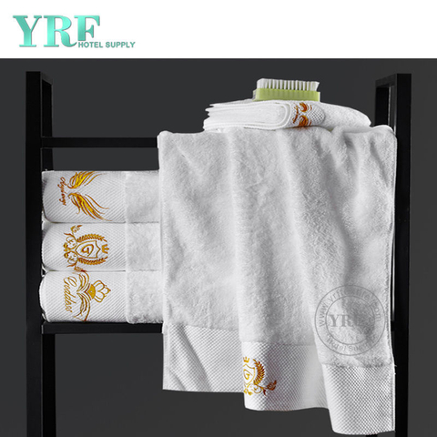 White Hotel 100% Egyptian Cotton Bath Towel Soft Jacquard Towels