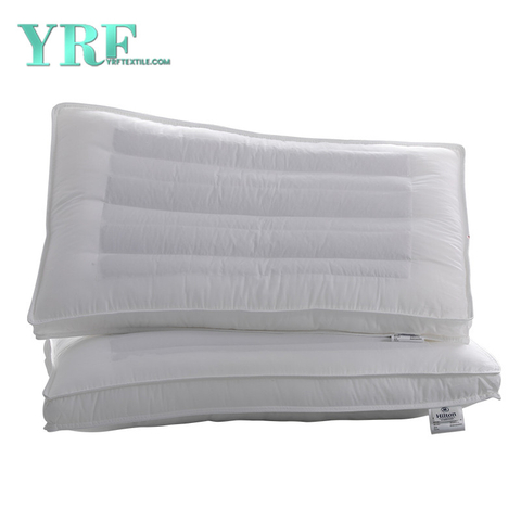 Chinese Factory Custom New Style Best 100 Cotton Made Hotel Pillows Hilton