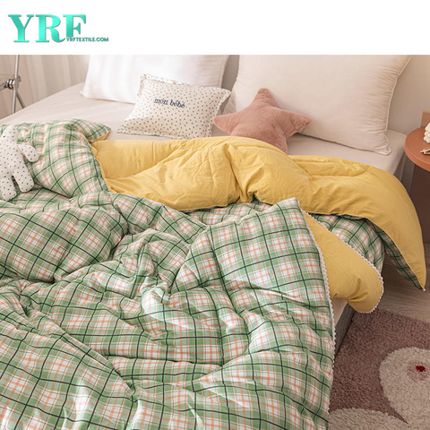 School Dorm Comforter Quilt Microfiber Breathable Warmth Spring For Full Bed