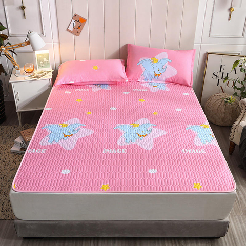Waterproof Protective Mattress Topper Fluids Proof Cotton Bed Cover