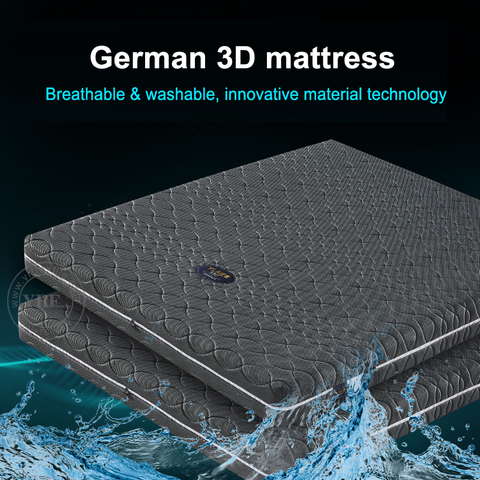 Hotel Washable Mattress 4D breathable fabric Detachable