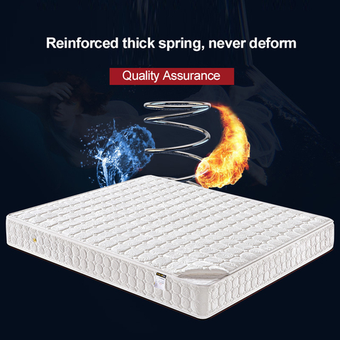 Apartment Detachable Washable Twin 11 Inch Mattress Independent Spring