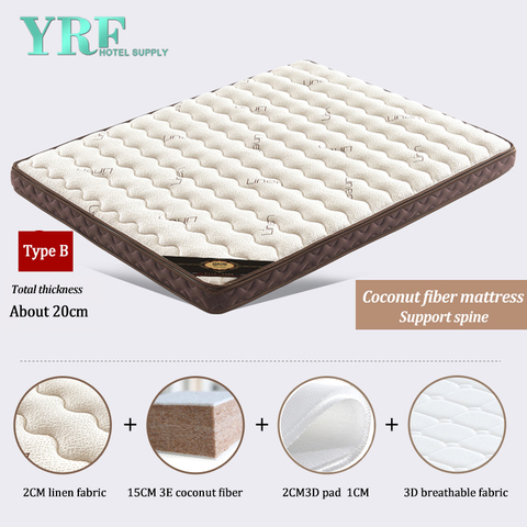Extra Firm Mattress 8 Inch breathable Anti Mite Washable 3d